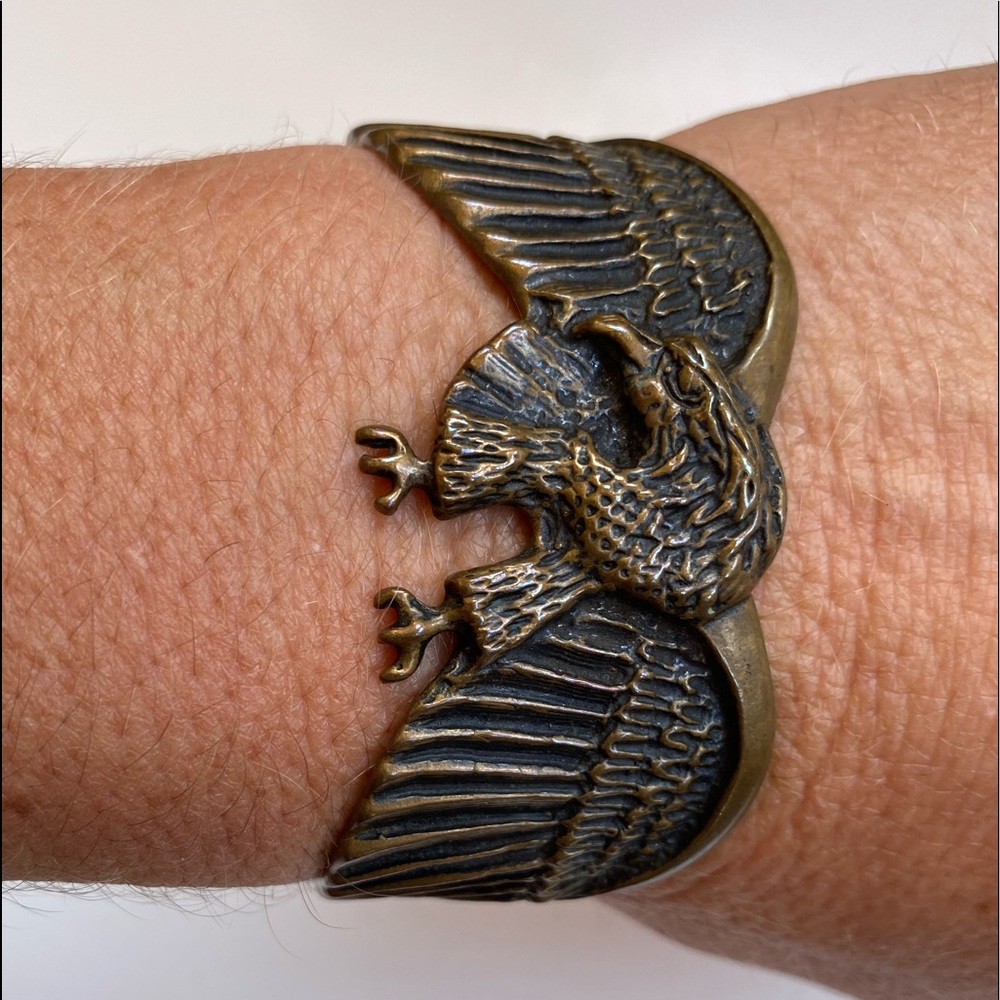 Bronze Eagle Boho Bracelet
